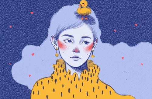蓝-山野色彩风格模型 by Fihade on Tensor.Art