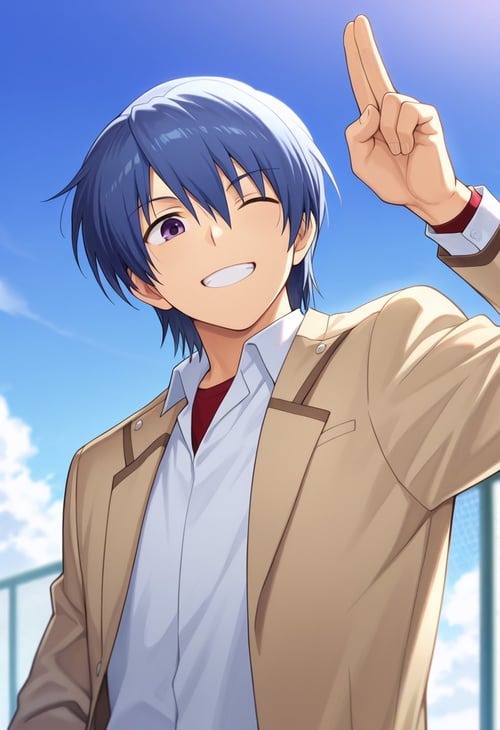 Hideki Hinata - Angel Beats by Min on Tensor.Art