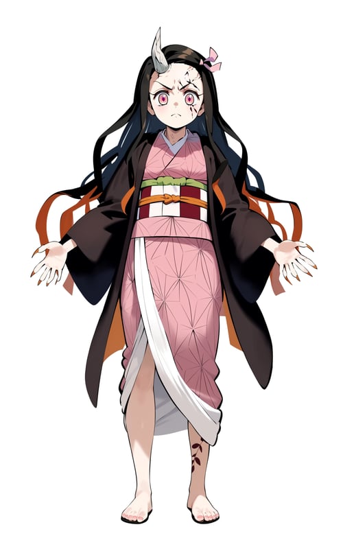 【鬼灭之刃-Kimetsu no Yaiba】祢豆子-Kamado Nezuko by Tangerboom on Tensor.Art