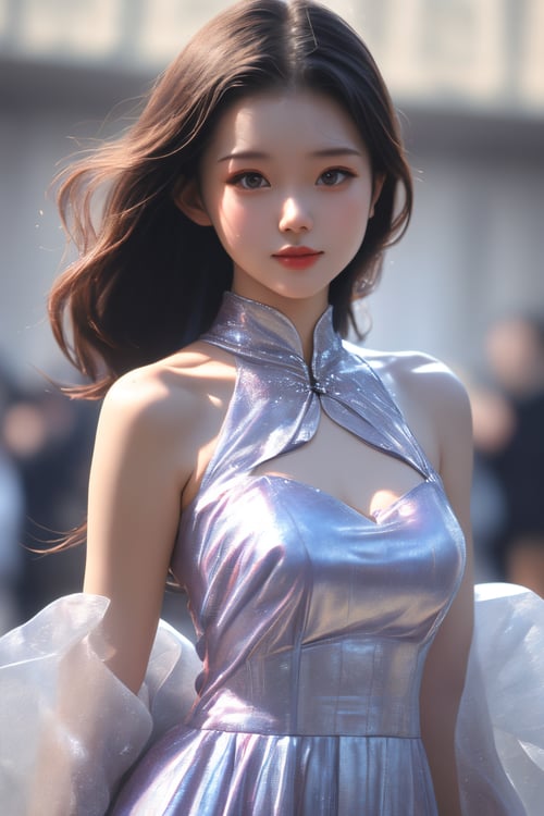 闪光的衣服，银装lora by 小资AI画廊 on Tensor.Art