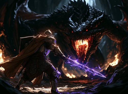 dndstyle — D&D fantasy illustration by inknoir on Tensor.Art