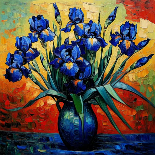 FloralThemedFineArt by mb76 on Tensor.Art