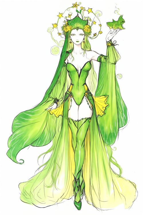 [Anima] Yoshitaka Amano/天野喜孝，最终幻想/FINAL FANTASY by flyx3 on Tensor.Art