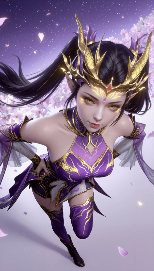 DJ_紫妍-新建模-龙皇-斗破苍穹 by DJ大江东去 on Tensor.Art