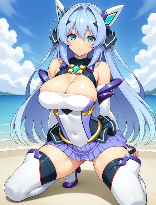 Exs-tia エクスティア (Kouyoku Senki Exstia, 光翼戦姫エクスティア) by RPG on Tensor.Art