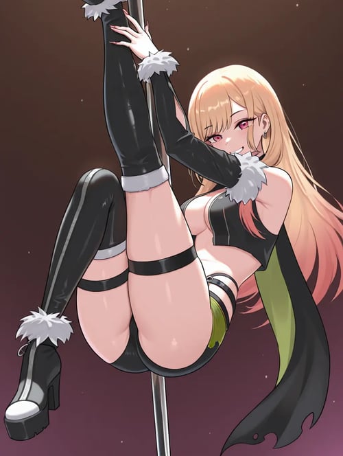 Soulworker Mob / Poison's outfit 毒魔服裝 only outfit by reprinter on Tensor.Art