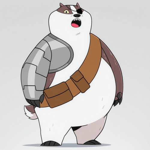 Badgerclops (Mao Mao: Heroes of Pure Heart) by user_685407734820090255 on Tensor.Art