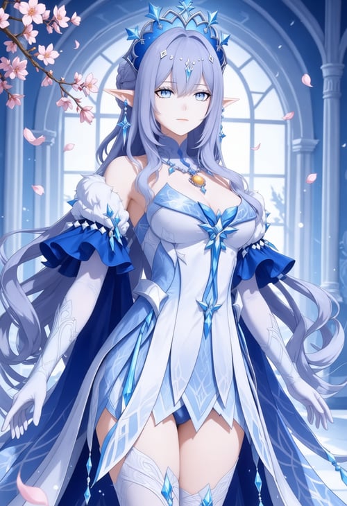 冰之女皇-原神-Illustrious光辉 by 云落 on Tensor.Art