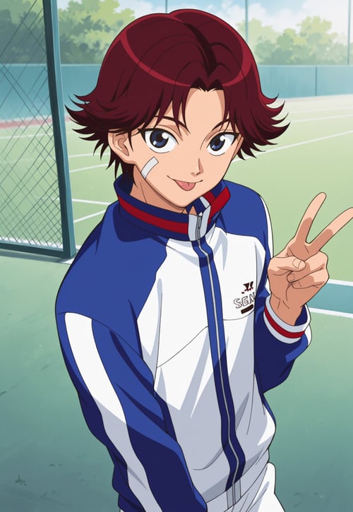 Eiji Kikumaru - The Prince of Tennis by Min on Tensor.Art