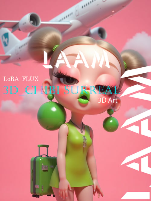 flux-lora_3D_CHIBI_SURREAL by Laam on Tensor.Art