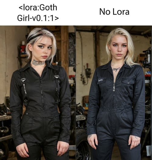 Goth / Emo Girl Lora by PopkaPiskaJopka on Tensor.Art