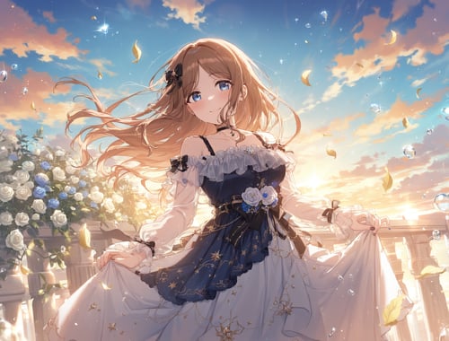 Art Style of Gacha Game Keyframe Shots by JustReprint on Tensor.Art
