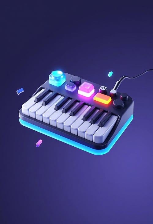 Tech Vibrant 3D style | render | glass by ArtyEmolga (OLD) on Tensor.Art