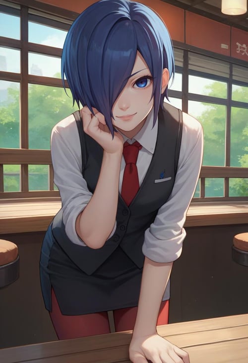 [PonyV6 XL] Touka Kirishima by Golden Sky NEET on Tensor.Art
