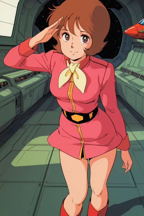 Fraw Bow フラウ・ボゥ  Mobile Suit Gundam 機動戦士ガンダム by user_853931801855396637 on Tensor.Art