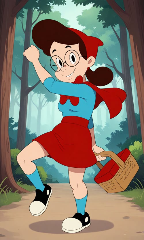 Little Red Riding Hood (1944 Merrie Melodies / Loo by YoelMaja on Tensor.Art