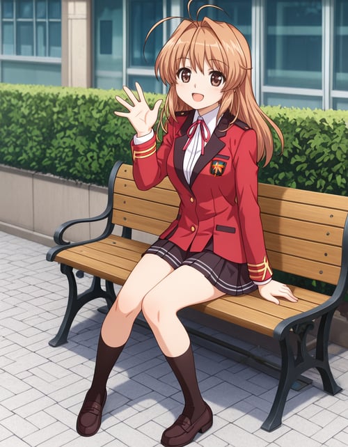Haruna Yuuki 悠木陽菜 Fortune Arterial: Akai Yakusoku by soralz on Tensor.Art