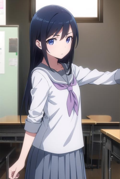 Ayase Aragaki (新垣 あやせ) - OreImo My Little Sister Can't Be This Cute (俺の妹がこんなに可愛いわけがない) by Sol Eternelle on Tensor.Art