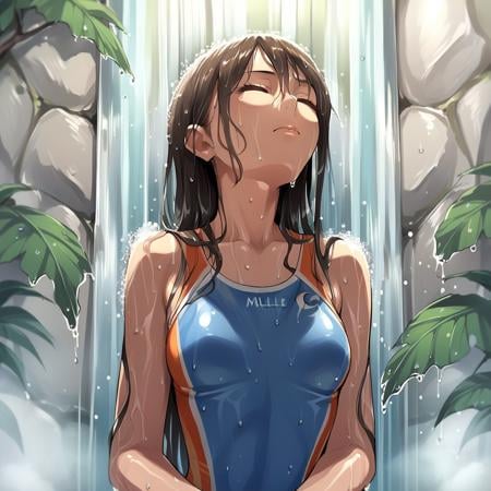 Underneath Waterfall by NaveDaxu by Navedaxu on Tensor.Art