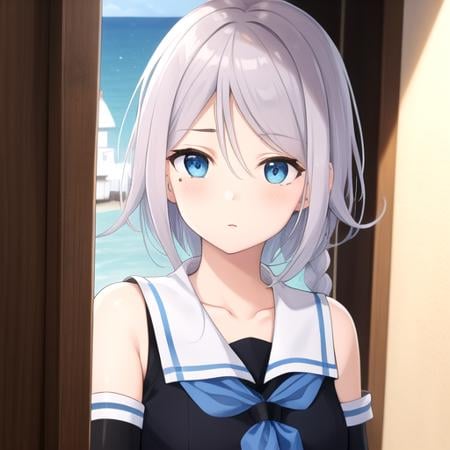 海风-舰队收藏(Umikaze-Kantai Collection) by user_720953717385381078 on Tensor.Art