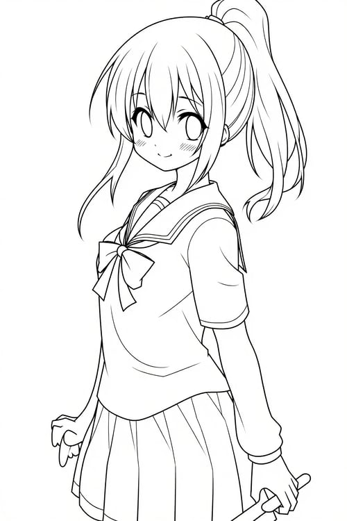 Flux Dev Anime Lineart by user_647160119041433818 on Tensor.Art