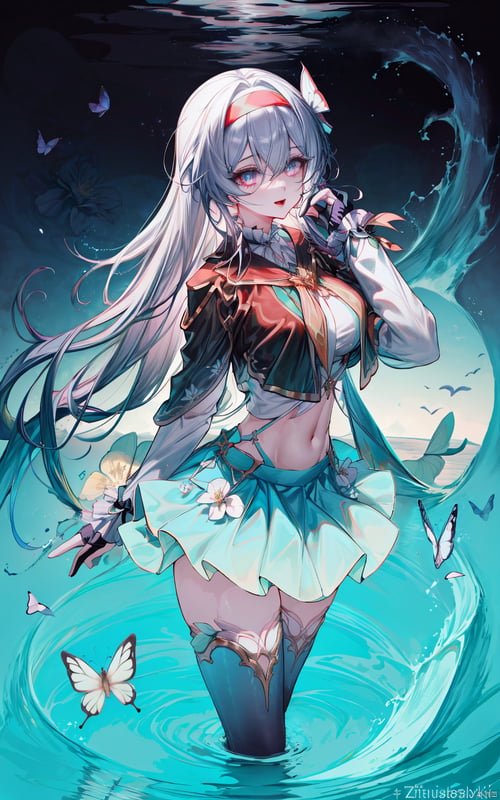 流萤（崩坏：星穹铁道) by huanling1314 on Tensor.Art