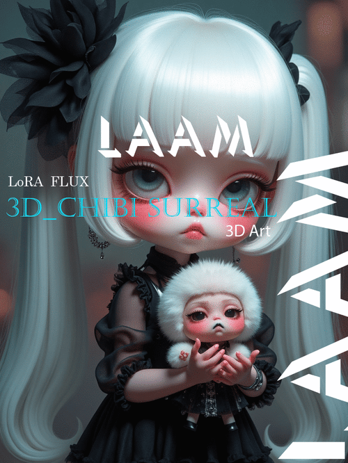 flux-lora_3D_CHIBI_SURREAL by Laam on Tensor.Art