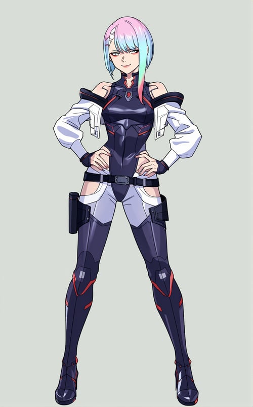 Lucy - Lucyna Kushinada - Cyberpunk Edgerunner - by Pio on Tensor.Art