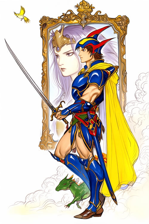 [Anima] Yoshitaka Amano/天野喜孝，最终幻想/FINAL FANTASY by flyx3 on Tensor.Art