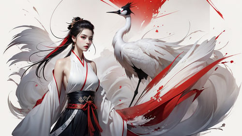 Red Crowned Crane 绪儿-鹤 - XRYCJ by Ttan on Tensor.Art