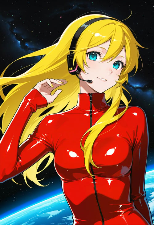 Red Latex Bodysuit - Velma/Britney Spears by reprinter on Tensor.Art