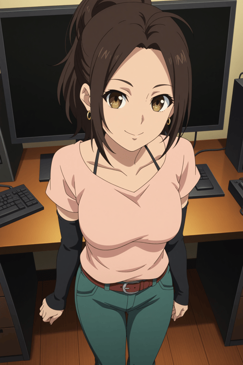 Asuka Fuji 藤 明日香 (SHIROBAKO) - Player1ready by Ttan on Tensor.Art