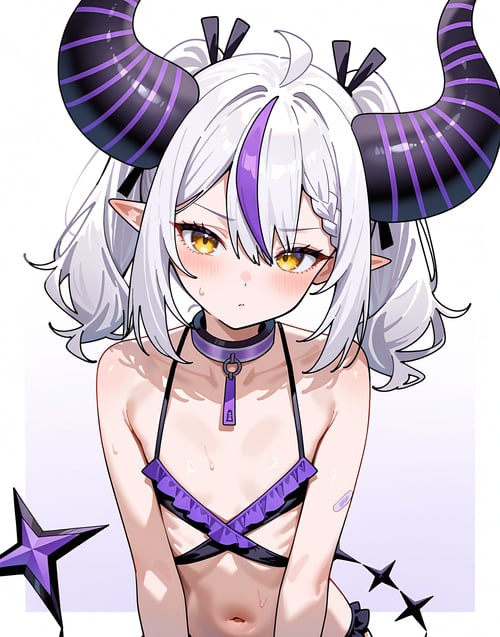 La+ Darknesss Holonatsu Paradise Illustrious XL by benkyoudekinai on Tensor.Art
