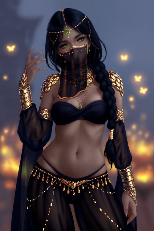 [Anima] Wlop/王凌 《鬼刀》/《GhostBlade》- Artist Style by flyx3 on Tensor.Art