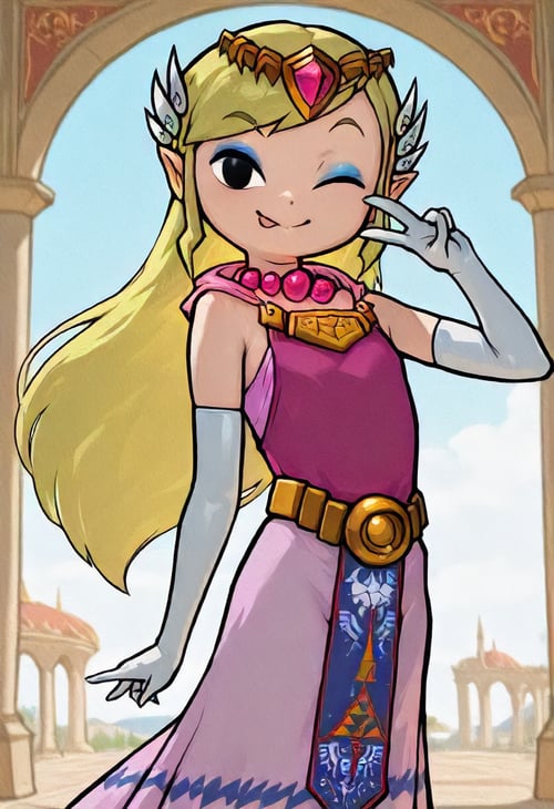 [WIND WAKER] Toon Link - Toon Zelda - Tetra [Illustrious Character + Style LoRA] by booboobaabaa on Tensor.Art