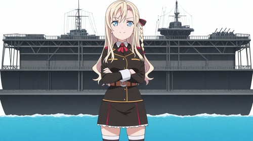 Wilhelmina (ヴィルヘルミーナ) - High School Fleet by Ez8 on Tensor.Art