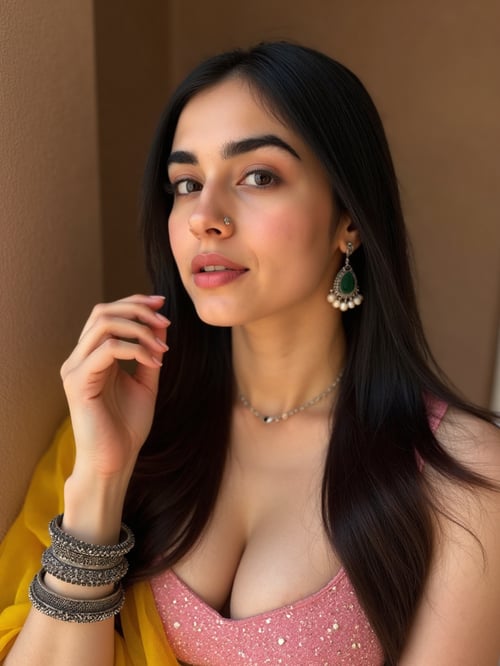 Downblouse saree for flux by BeuT_Ai on Tensor.Art