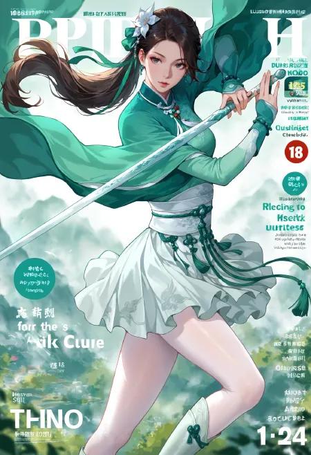 Yue Qingshu (月清疏) - Chinese仙剑漫画 by hhh on Tensor.Art