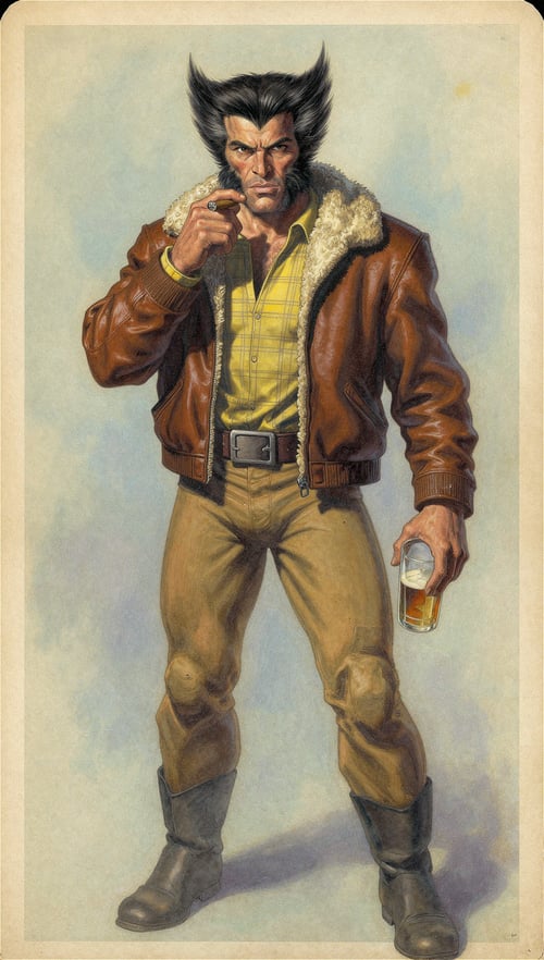 Wolverine by inknoir on Tensor.Art