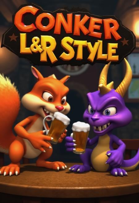 Conker: Live & Reloaded Style by Andarkan Music on Tensor.Art