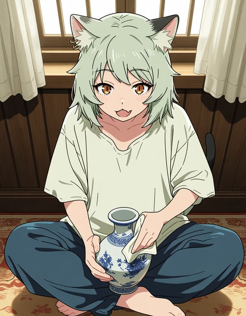 Yaniko Satou 佐藤ヤニ子 Yani Neko by soralz on Tensor.Art