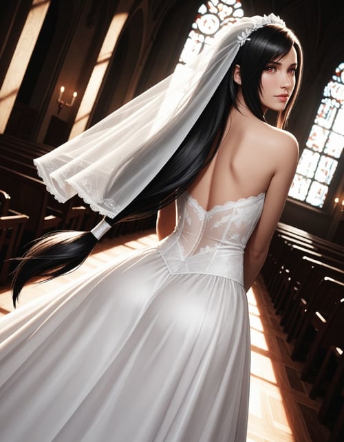 Tifa Lockhart (Final Fantasy VII) - BloodRedKittie by Ttan on Tensor.Art