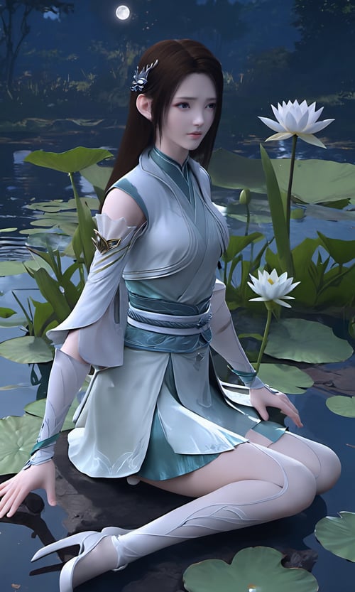 国漫千幻-斗破苍穹-纳兰嫣然（新建模） by 寒窑赋的涵 on Tensor.Art