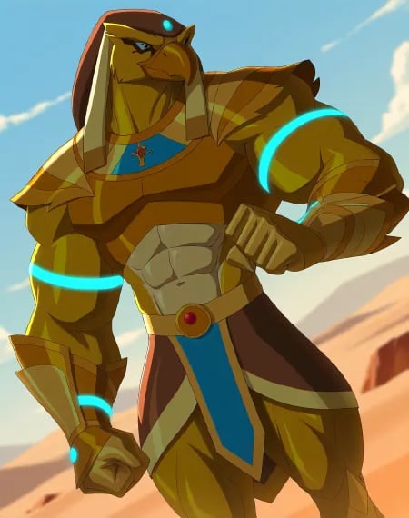 Horus Armor (Egyxos) (NoobAI) (AD) by user_720431629750874608 on Tensor.Art