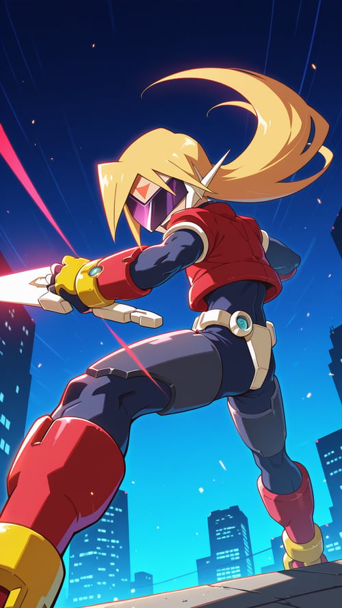 Girouette (+Model Z) - Megaman ZX by bfai on Tensor.Art