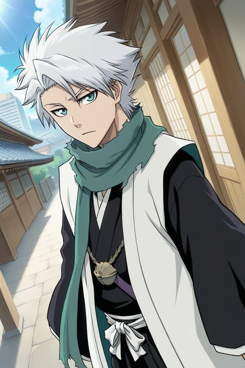 Toshiro Hitsugaya (Bleach) by IkemenAddictAi on Tensor.Art