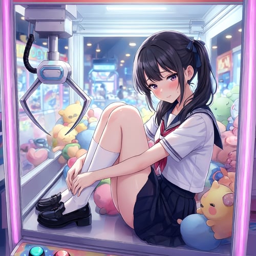 girl like claw machine by 鬼畫符 on Tensor.Art