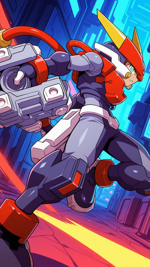Model A - Megaman ZX Advent by bfai on Tensor.Art