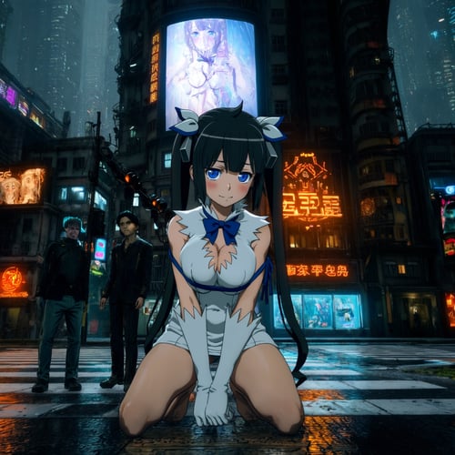 Cyberpunk City (Stellar Blade: Blood Rain) by 鬼畫符 on Tensor.Art