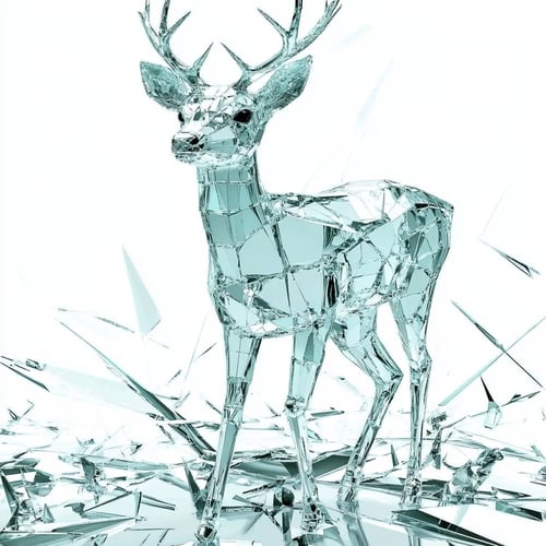 TQ - Shattered Glass Art Flux by TracQuoc on Tensor.Art